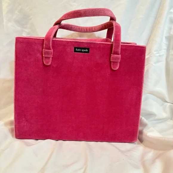 Kate Spade Fuchsia Velvet Tote - Picture 9 of 12